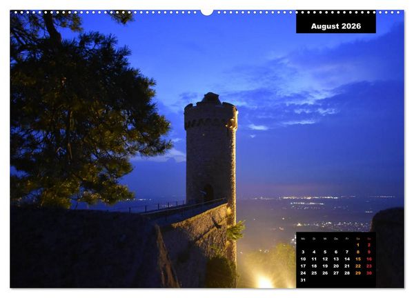 Produktbild: Odenwald Emotionen (Wandkalender 2026 DIN A2 quer), CALVENDO Monatskalender