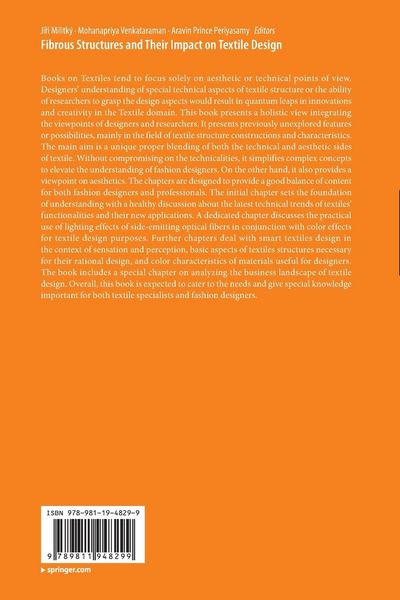 Produktbild: Fibrous Structures and Their Impact on Textile Design