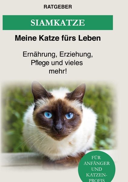 Siam Katze, Gebundene Ausgabe von Meine Katze fürs Leben Ratgeber, BoD – Books on Demand, 978-3-7526-8667-8
