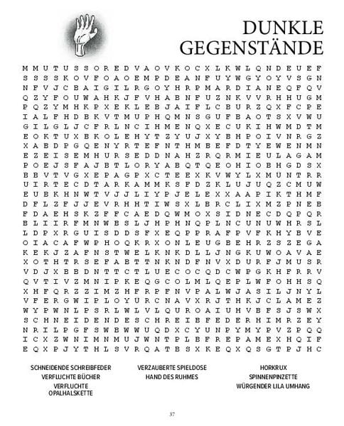 Produktbild: Magische Wortsuchr&auml;tsel f&uuml;r Harry Potter Fans