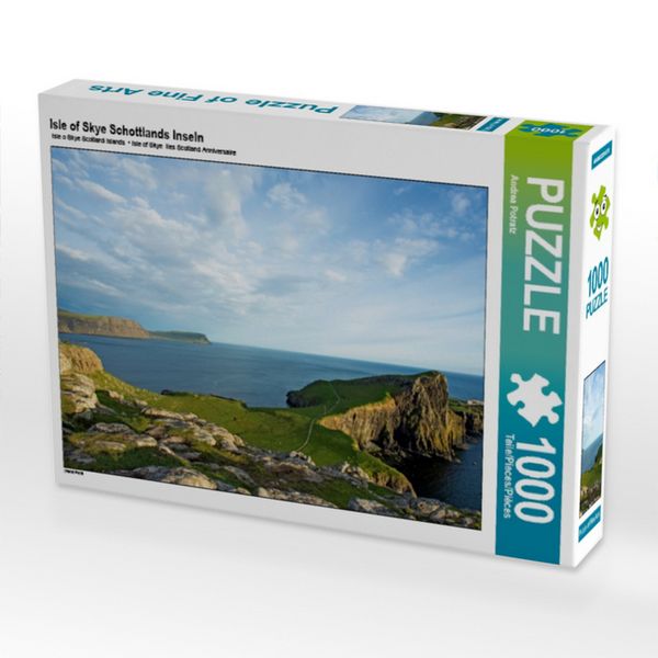 CALVENDO Puzzle Isle of Skye Schottlands Inseln 1000 Teile Puzzle quer | 1000 Teile Lege-Größe 64 × 48 cm Foto-Puzzle für glückliche Stunden