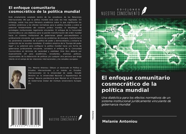Produktbild: El enfoque comunitario cosmocr&aacute;tico de la pol&iacute;tica mundial