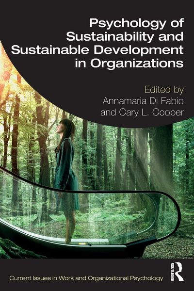 Produktbild: Psychology of Sustainability and Sustainable Development in Organizations