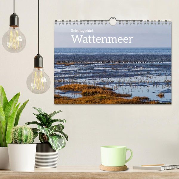 Produktbild: Schutzgebiet Wattenmeer (Wandkalender 2026 DIN A4 quer), CALVENDO Monatskalender