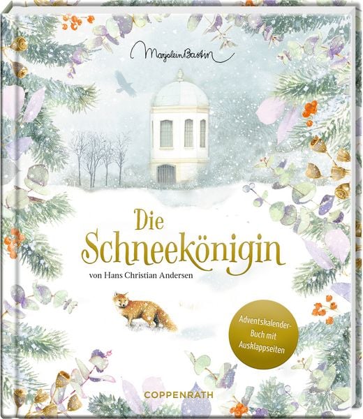 Produktbild: Adventskalenderbuch: Die Schneek&ouml;nigin (M. Bastin)