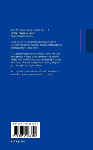 Produktbild: General Principles of Surgery