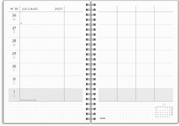 Produktbild: Kalender Plan more 26/27