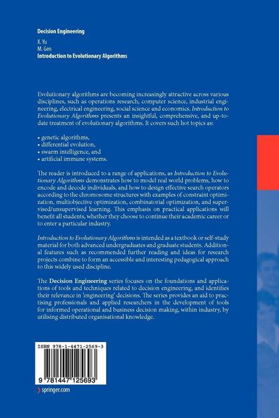 Produktbild: Introduction to Evolutionary Algorithms