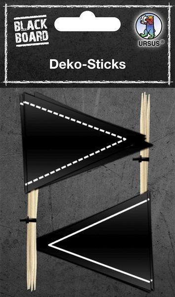 Produktbild: URSUS Blackboard Tafelfolie-Deko-Sticks