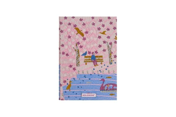 Produktbild: Moleskine Notizbuch Sammlerbox - Sakura, Large/A5, Liniert, Stoffeinband