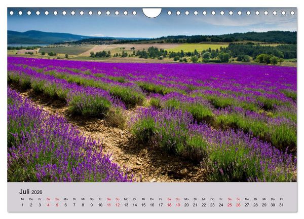 Produktbild: Wundervolles Frankreich (Wandkalender 2026 DIN A4 quer), CALVENDO Monatskalender