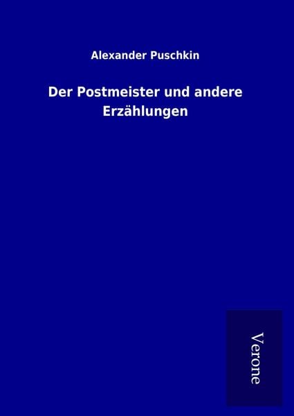 Produktbild: Der Postmeister und andere Erz&auml;hlungen