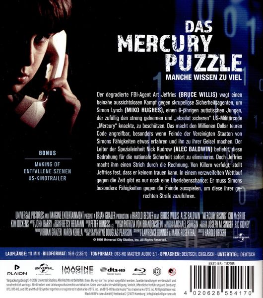 Produktbild: Das Mercury Puzzle