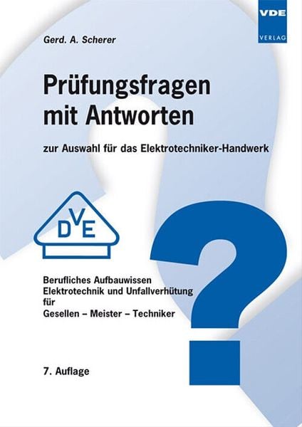 Produktbild: Pr&uuml;fungsfragen mit Antworten
