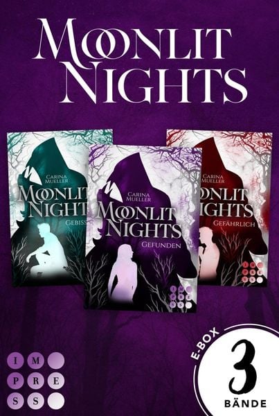 Produktbild: Moonlit Nights: 3 B&auml;nde in einem Bundle!