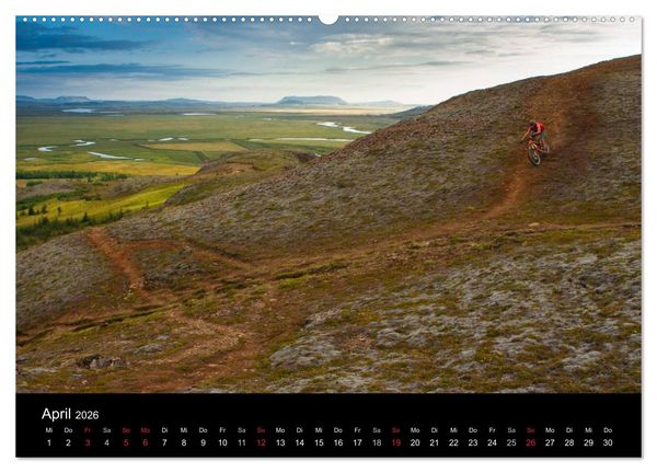 Produktbild: Bike Abenteuer Island (hochwertiger Premium Wandkalender 2026 DIN A2 quer), Kunstdruck in Hochglanz