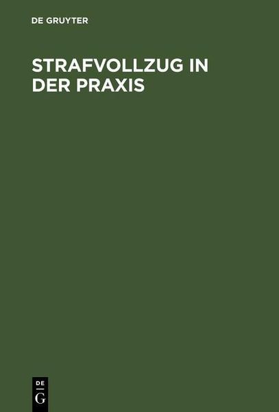 Produktbild: Strafvollzug in der Praxis