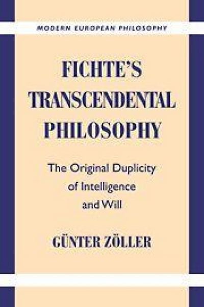 Produktbild: Fichte's Transcendental Philosophy