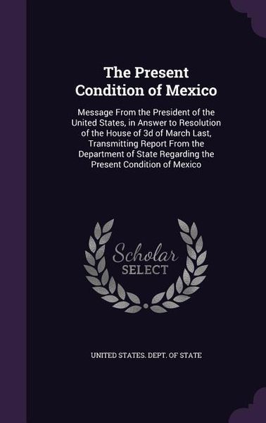 Produktbild: The Present Condition of Mexico