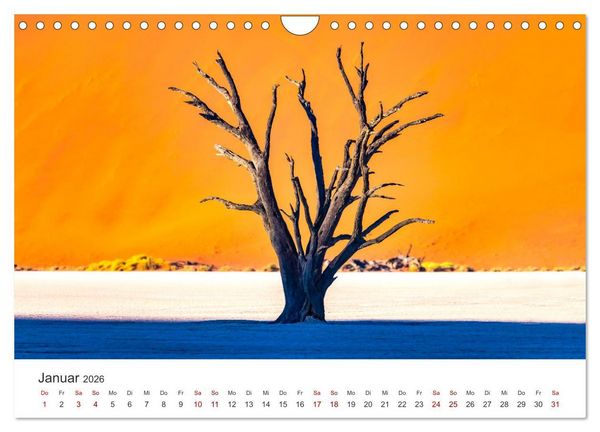 Produktbild: Deadvlei - Ein einzigartiges Naturwunder. (Wandkalender 2026 DIN A4 quer), CALVENDO Monatskalender