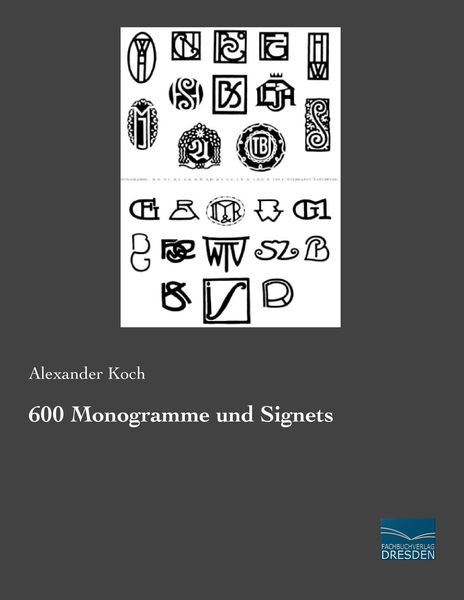 Produktbild: 600 Monogramme und Signets