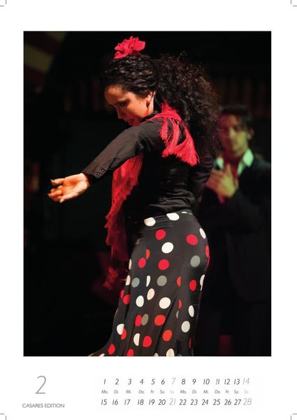 Produktbild: Flamenco color Kalender 2027 &ndash; Wandkalender | Fotokalender |Tanzkalender| Spanien 50x35cm &ndash; mit eindrucksvollen Flamenco Fotos, Tanz & Musik &ndash; F&uuml;r Fans spanischer Kultur & Andalusien