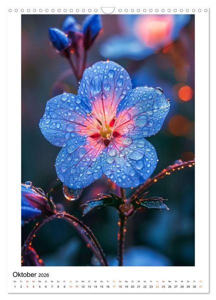 Produktbild: Bl&uuml;ten traumhaft (Wandkalender 2026 DIN A3 hoch), CALVENDO Monatskalender