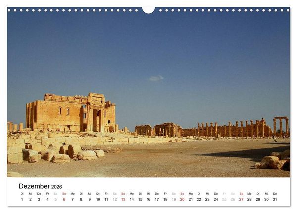Produktbild: Syrien - verlorene Sch&auml;tze (Wandkalender 2026 DIN A3 quer), CALVENDO Monatskalender