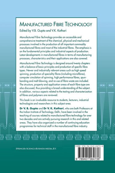 Produktbild: Manufactured Fibre Technology