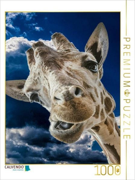 CALVENDO Puzzle Giraffe | 1000 Teile Lege-Größe 64x48cm Foto-Puzzle für glückliche Stunden, Sonstige von , Calvendo Puzzle, 4059477030795