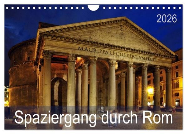 Produktbild: Spaziergang durch Rom (Wandkalender 2026 DIN A4 quer), CALVENDO Monatskalender
