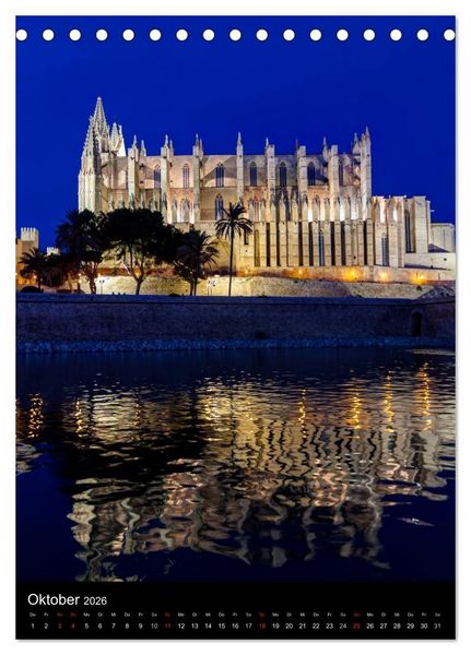 Produktbild: Mallorca - Sehnsucht nach der Insel (Tischkalender 2026 DIN A5 hoch), CALVENDO Monatskalender