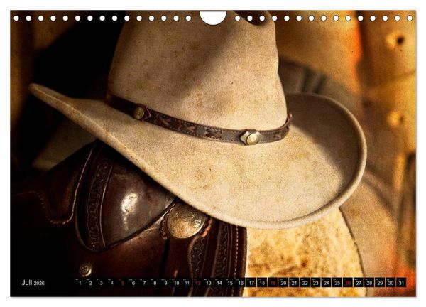 Produktbild: Western und Pferde (Wandkalender 2026 DIN A4 quer), CALVENDO Monatskalender