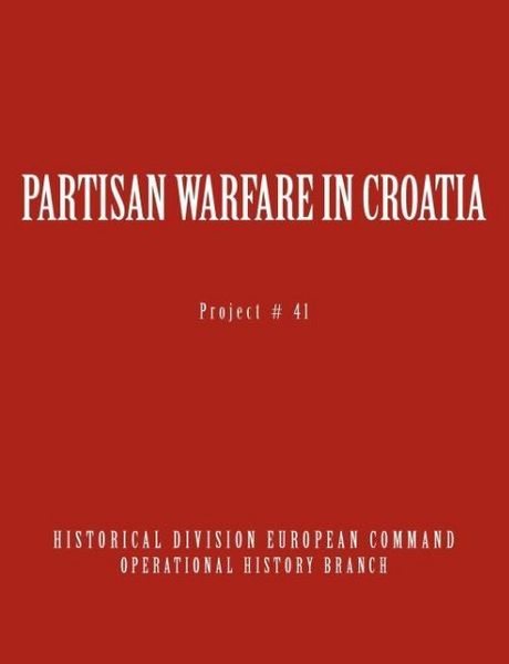 Produktbild: Partisan Warfare in Croatia