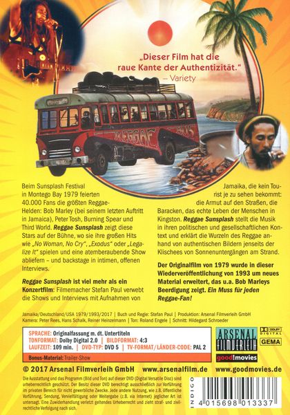 Produktbild: Reggae Sunsplash II (OmU)