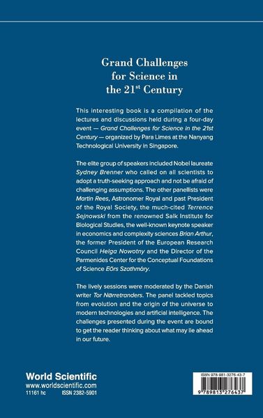 Produktbild: Grand Challenges For Science in The 21st Century