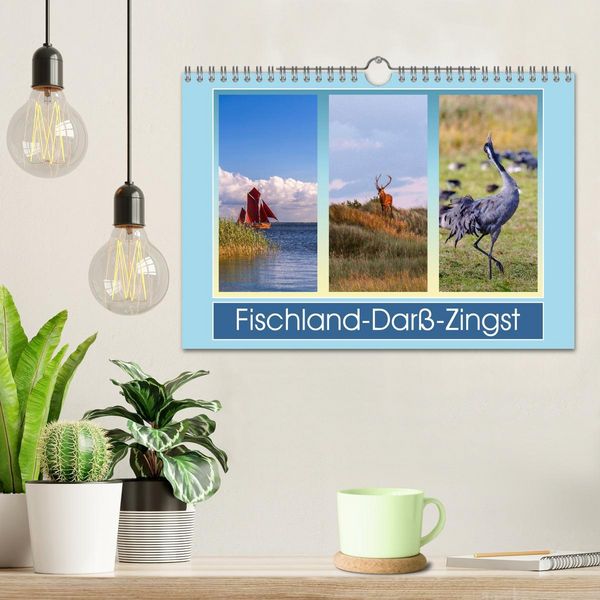 Produktbild: Fischland-Dar&szlig;-Zingst (Wandkalender 2026 DIN A4 quer), CALVENDO Monatskalender