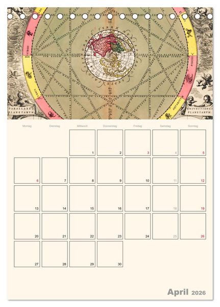 Produktbild: Zu den Sternen - mit Planerfunktion (Tischkalender 2026 DIN A5 hoch), CALVENDO Monatskalender