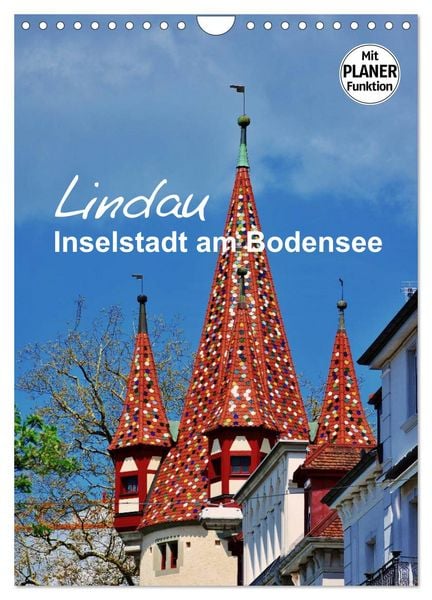 Produktbild: Lindau - Inselstadt am Bodensee (Wandkalender 2026 DIN A4 hoch), CALVENDO Monatskalender