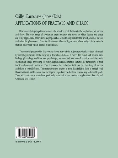 Produktbild: Applications of Fractals and Chaos