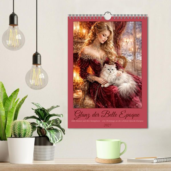 Produktbild: Glanz der Belle &Eacute;poque (Wandkalender 2027 DIN A4 hoch), CALVENDO Monatskalender
