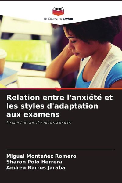 Produktbild: Relation entre l'anxi&eacute;t&eacute; et les styles d'adaptation aux examens