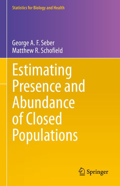 Produktbild: Estimating Presence and Abundance of Closed Populations