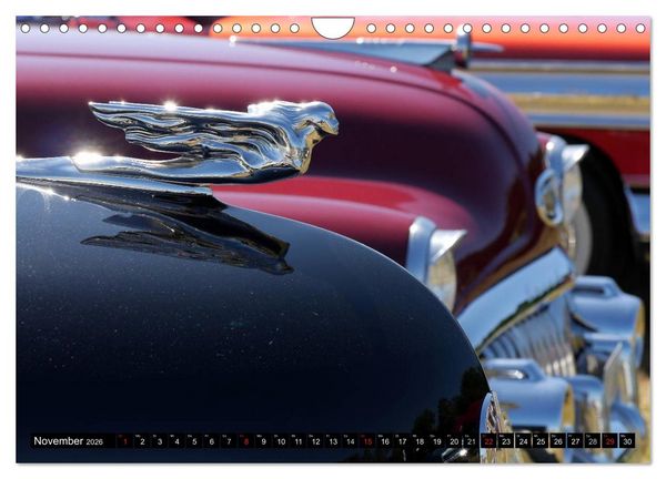 Produktbild: The art of mobility - american cars from the 50s & 60s (Part 2) (Wandkalender 2026 DIN A4 quer), CALVENDO Monatskalender