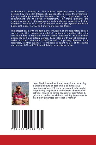 Produktbild: Mathematical Modeling of the Human Respiratory Control System