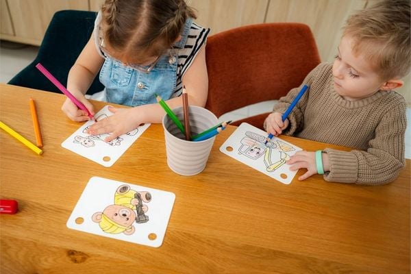 Produktbild: Fischertechnik 579435 - Fischer for Kids, Builder-Box, Schrauben-Stecken-Staunen, 20-teilig, f&uuml;r Kinder ab 3 Jahren