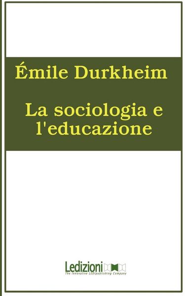Produktbild: La sociologia e l'educazione