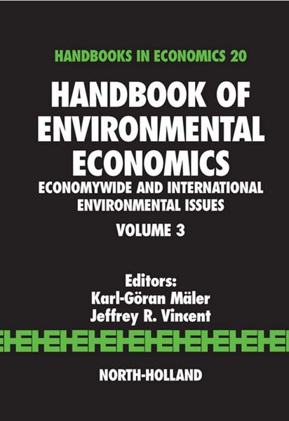 Produktbild: Handbook of Environmental Economics
