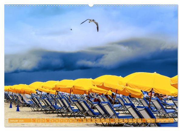 Produktbild: Florida - Sonnige Str&auml;nde und magische S&uuml;mpfe (hochwertiger Premium Wandkalender 2026 DIN A2 quer), Kunstdruck in Hochglanz