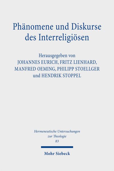 Produktbild: Ph&auml;nomene und Diskurse des Interreligi&ouml;sen